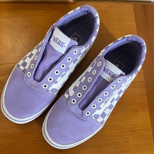 Vans Lilac checkerboard Vans missy 3